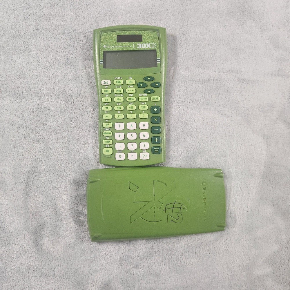 Texas Instruments TI-30XIIS Green Scientific Calculator